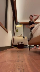 瑜伽老师！身材是真的好柔软的线条